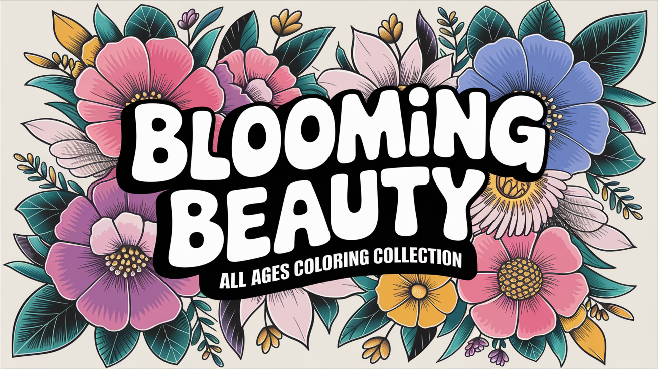 Feature image for Blooming Beauty Coloring Collection