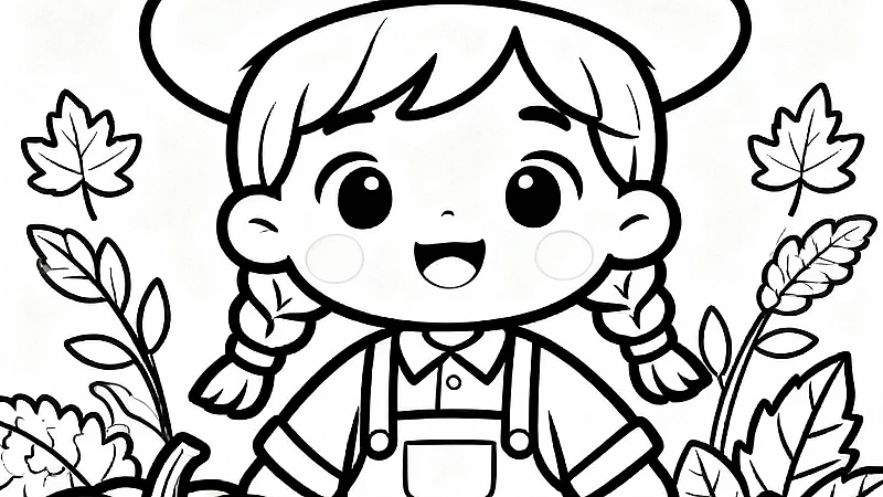 Amazing Autumn Harvest Festivities Coloring Pages (Free PDF Printables)