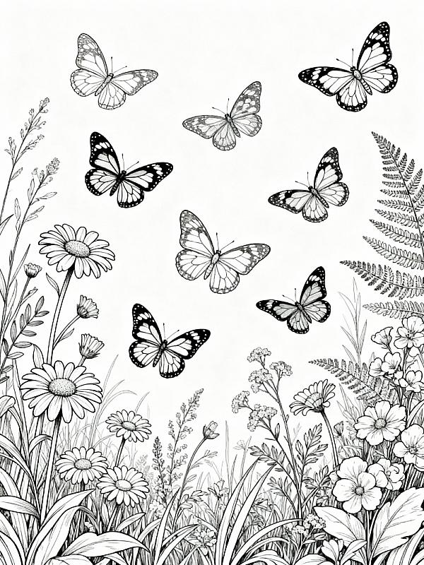 Coloring page for Butterfly Coloring Book Guide: Creative Tips & Inspiration 2026