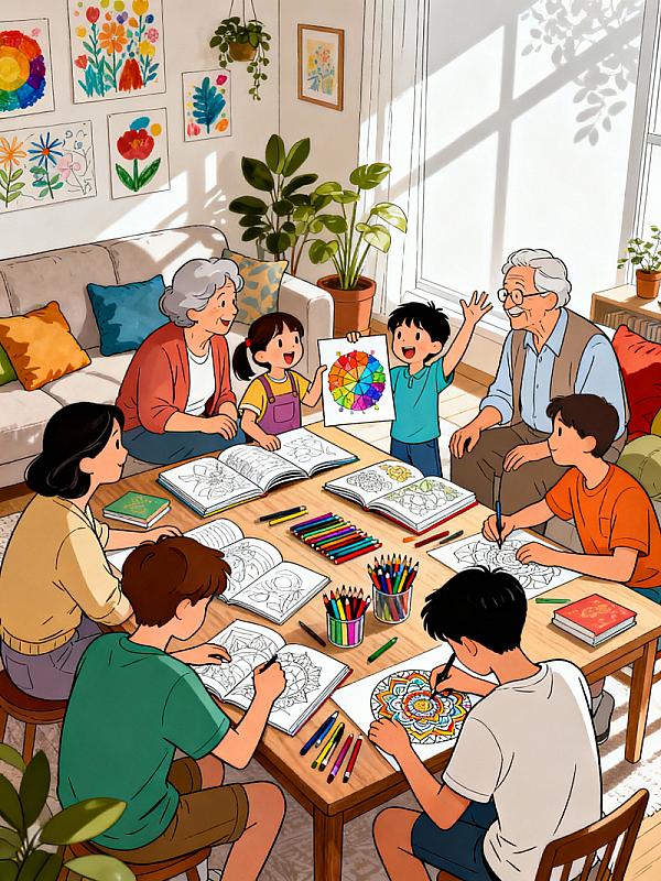 Coloring page for The Ultimate Guide To Coloring All: Tips & Inspiration 2026