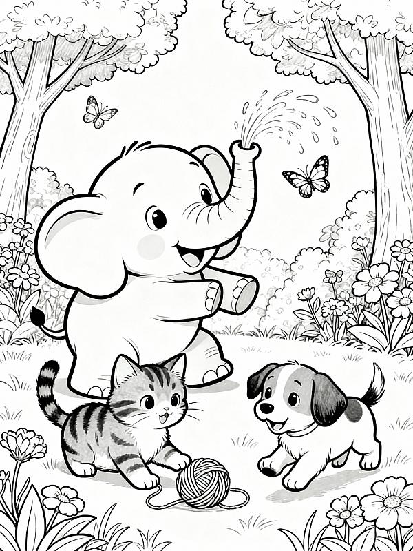 Coloring page for 9 Adorable Cute Coloring Picture Ideas to Try in 2026