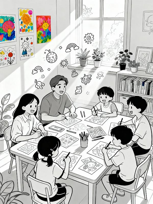 Coloring page for 9 Creative Home Coloring Sheets Ideas to Try in 2026