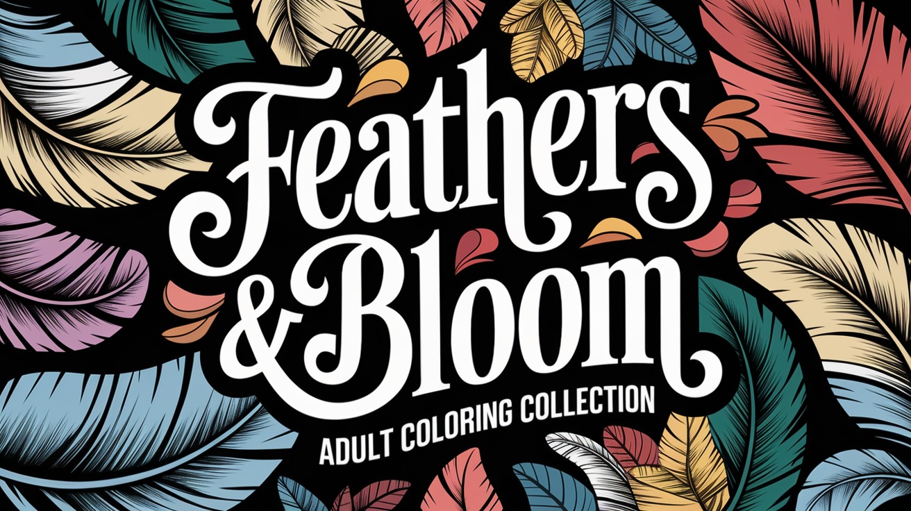 Feature image for Feathers & Blooms Coloring Collection